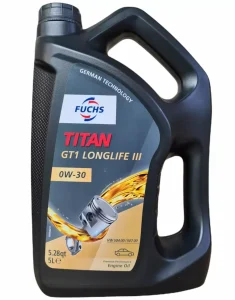 Ulei motor Fuchs Titan GT1 Longlife III 0W-30 5L bidon